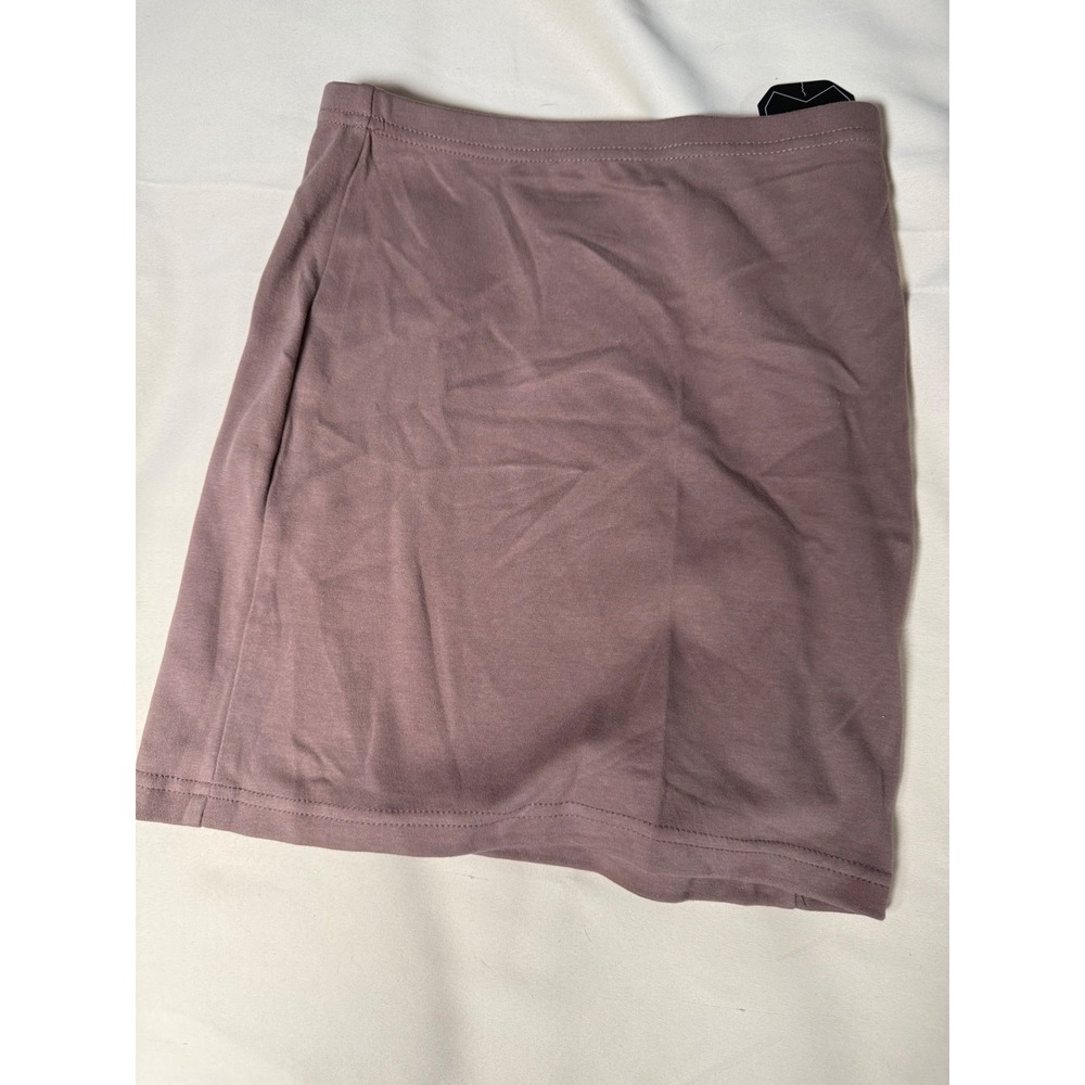 Soly Hux Womens Mauve Brown Cotton Blend Stretch Mini Skirt Size XS NWT